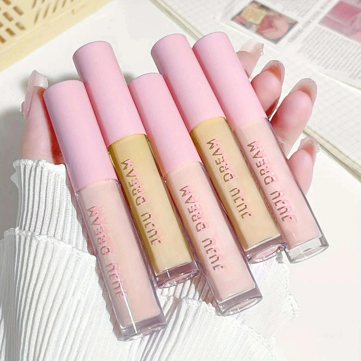 KIMLUD, Flawless Concealer: Waterproof, Brightening, Suitable for All Skin Types - Perfect for Christmas and Valentine's Day Gifts, KIMLUD Womens Clothes