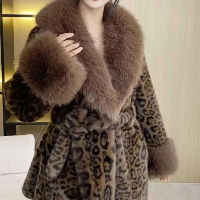 Fur Collar Vintage Winter Coat Womens 1960s Winter Coat, M To L