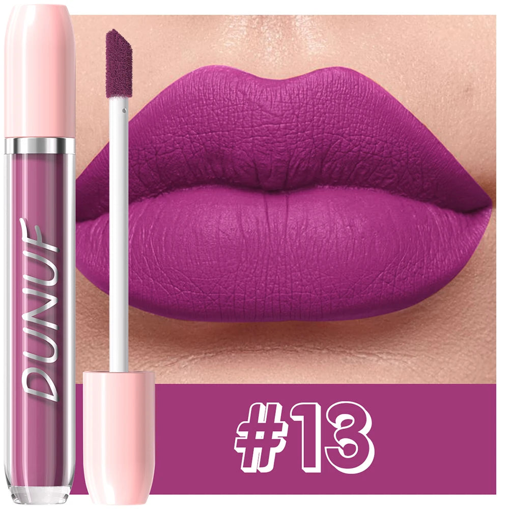 Liquid Lipstick – Long-Lasting – Matte – Sexy Red | KIMLUD