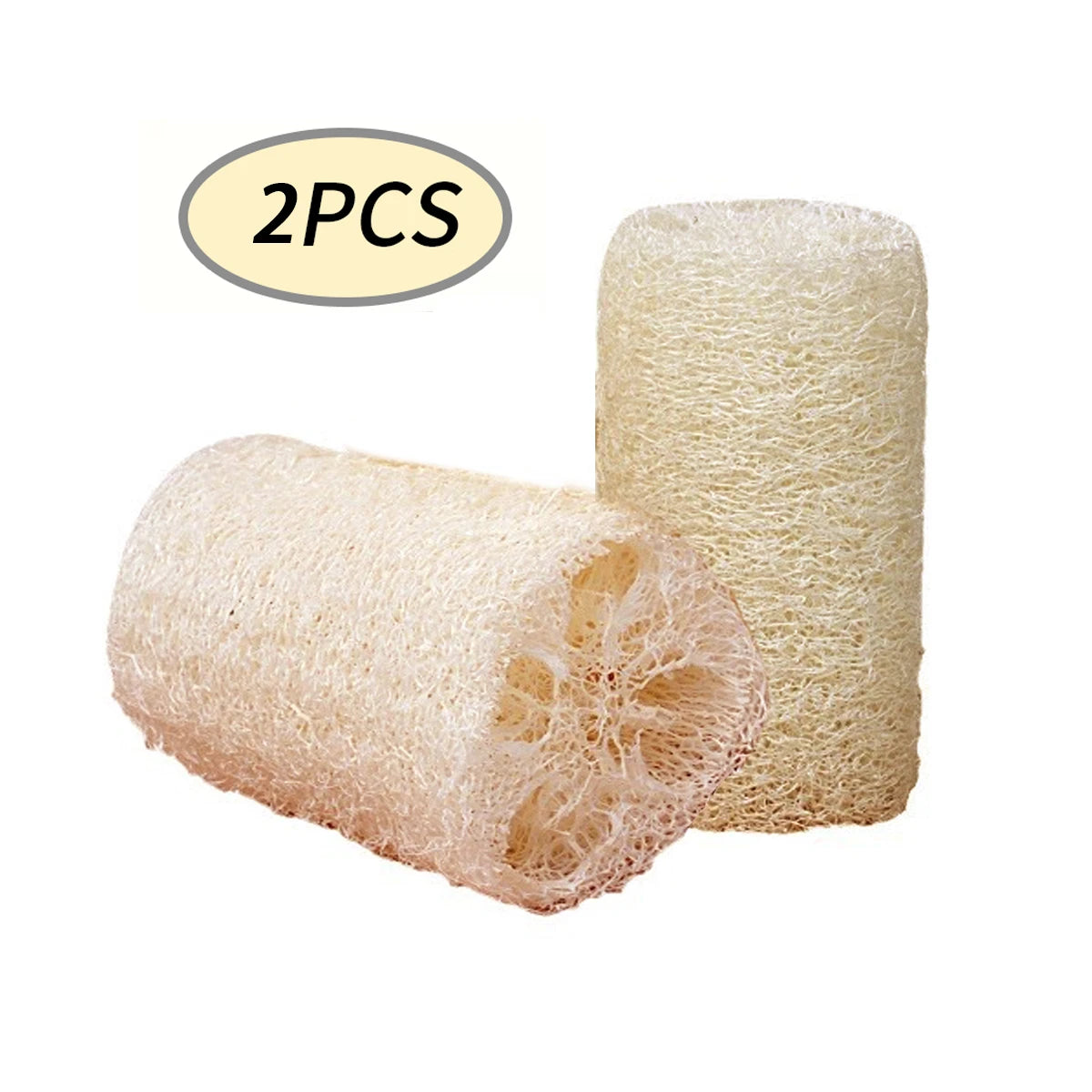 Natural Loofah Dishwashing Cloth, Loofah Sponge Scrubber, Loofah Sponge Scrubber, Scouring Pad, Loofah Brush Pot Brush