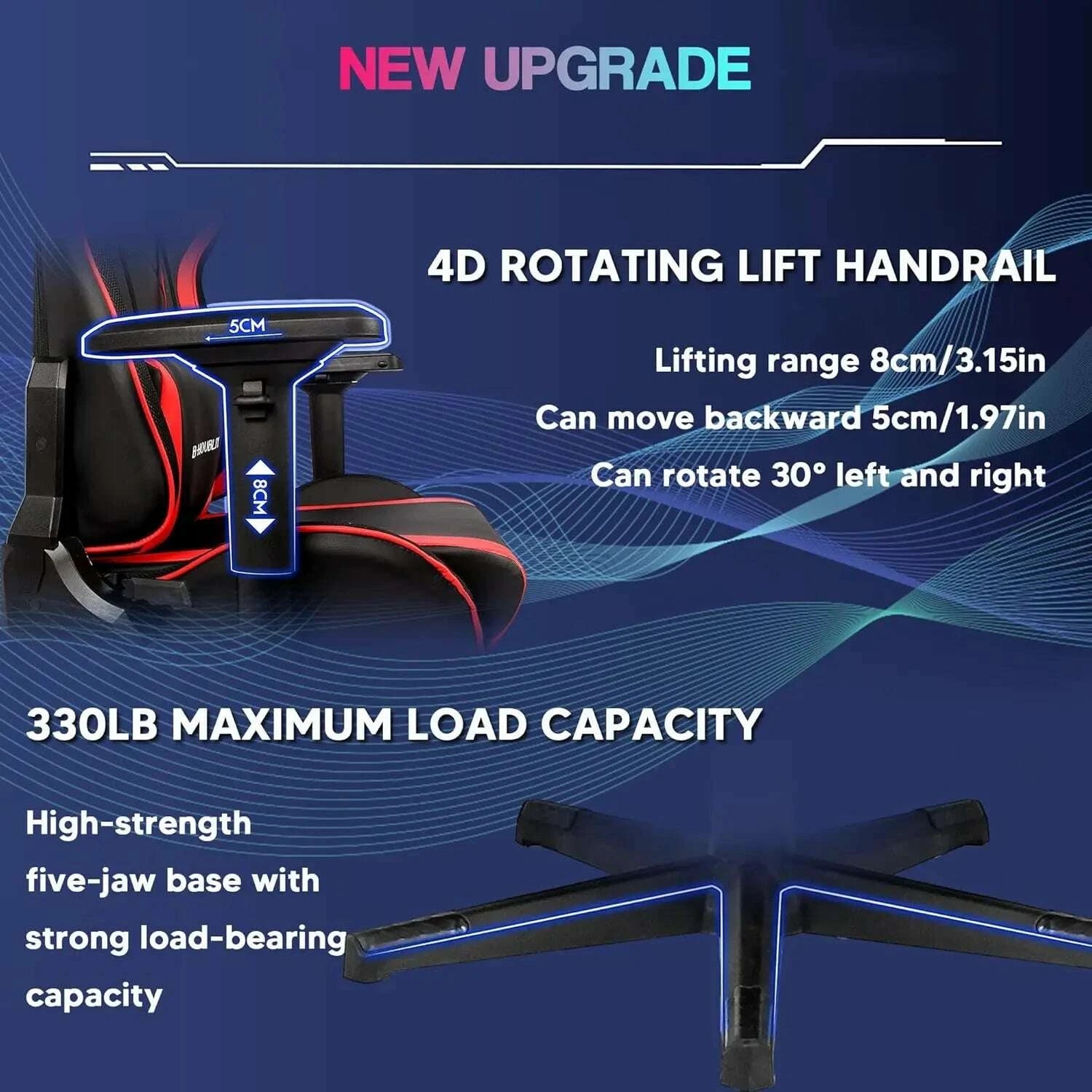 massage-gaming-chair-with-speakers-and-rgb-led-lights-ergonomic-computer-gaming-chair-with-lumbar-support-swivel-adjustablekimludkimlud-35573686