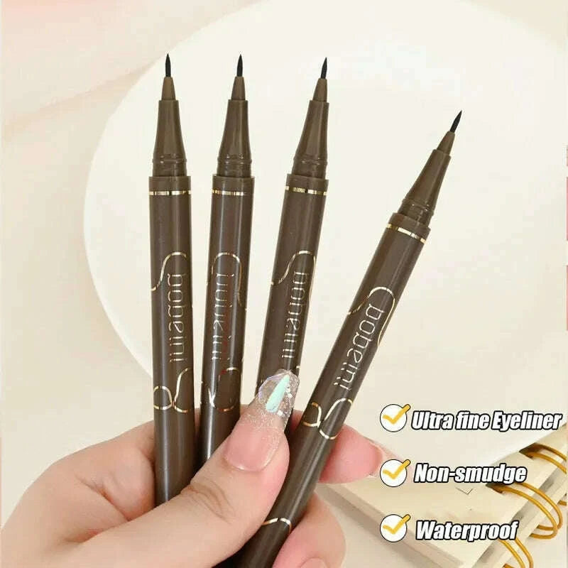 005mm-ultra-fine-liquid-eyeliner-black-brown-waterproof-long-lasting-smooth-eyeliner-eyelash-pencils-quick-dry-eye-makeup-tool-kimlud-kimlud-33913402