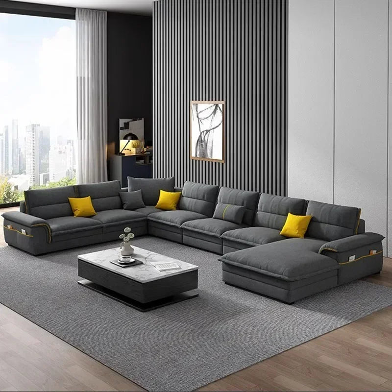 Foam Cushioned European-Style Daybed Sofa With Hidden Storage Compartments — Cream | KIMLUD