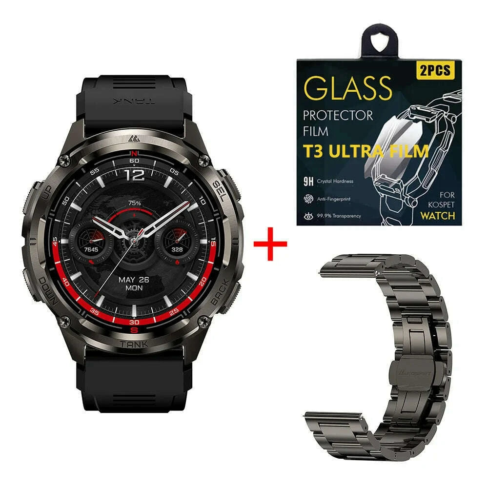kospet-tank-t3-ultra-2-gps-smart-watch-men-compass-altimeter-barometric-60-days-battery-5atm-ip69k-waterproof-amoled-bt-callkimlud-womens-fashion-34612129