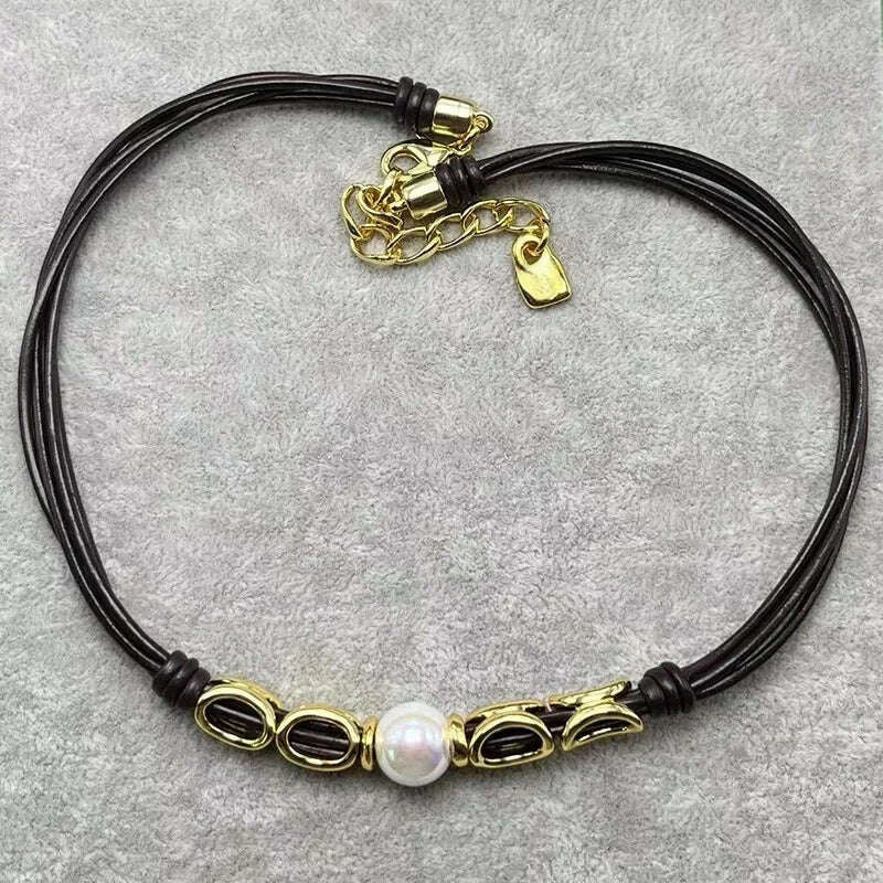 KIMLUD, 2025 Summer New Bestseller Shiny and Beautiful Blue Crystal Necklace, Women's Jewelry Gift, KIMLUD Womens Clothes