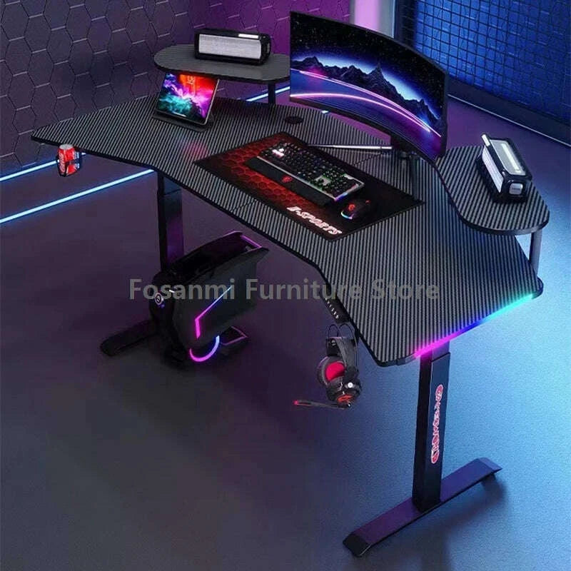 ergonomic-motorized-computer-table-height-adjustable-electric-sit-stand-black-gaming-desks-gamer-standing-desk-for-home-officekimludkimlud-35572388
