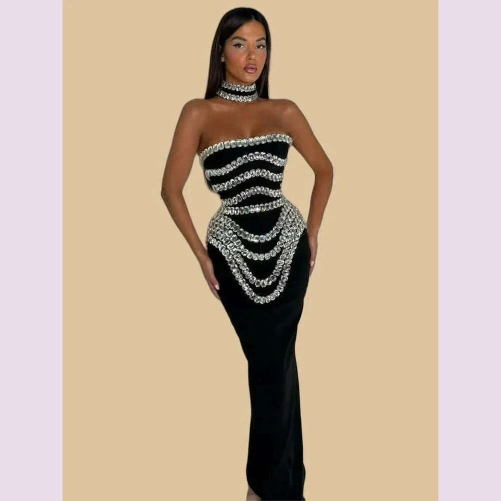 brand-new-ins-2025-women-black-strapless-crystal-bandage-bodycon-dress-designer-collar-elegant-evening-party-dress-vestido-kimlud-kimlud-33914775