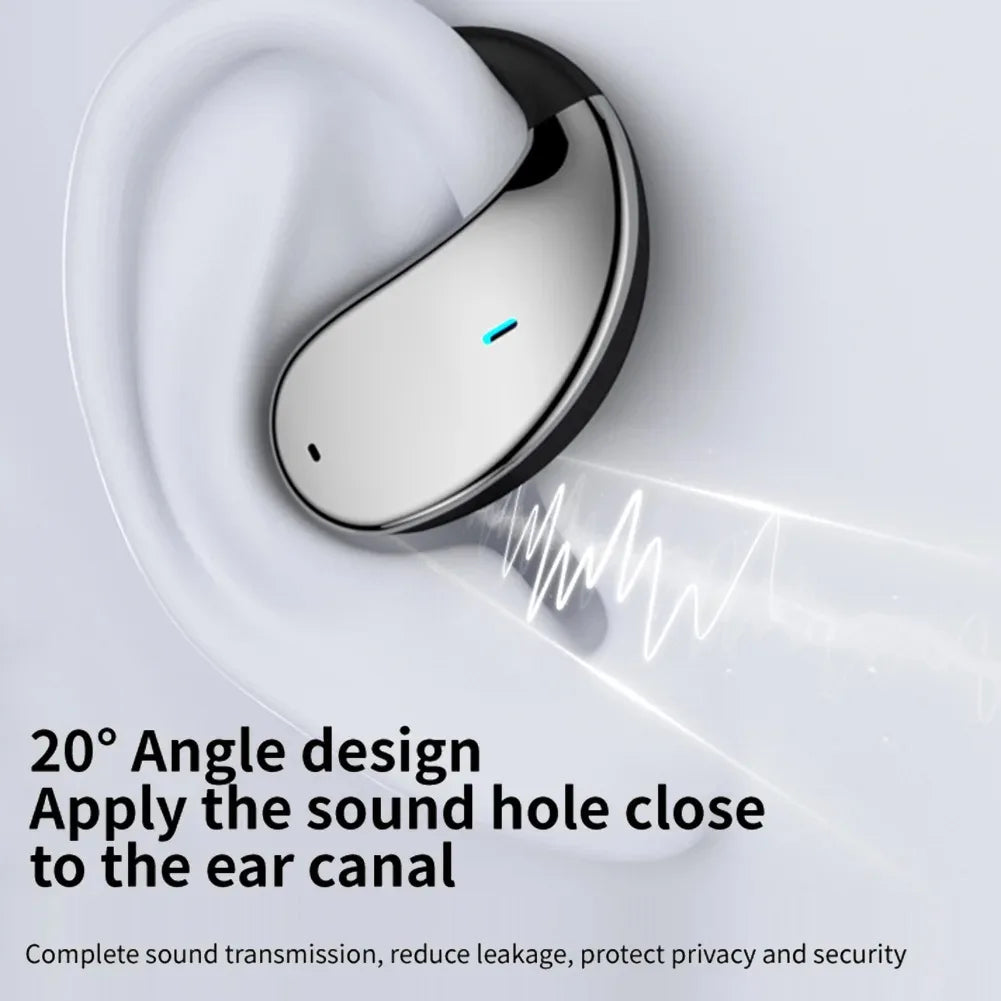 Wireless Translation Earbuds HiFi Bass ENC Noise Reduction — Black | KIMLUD
