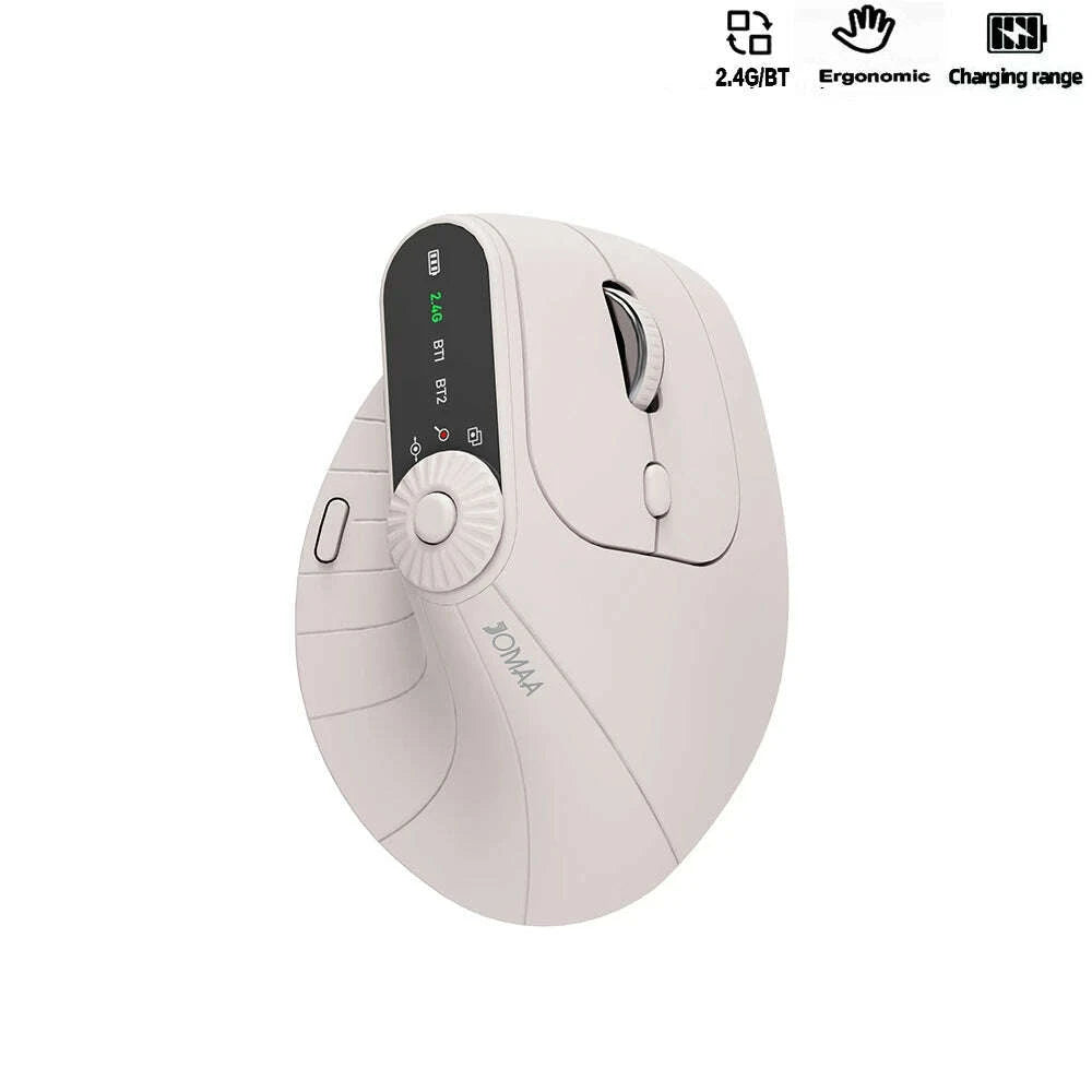 wireless-vertical-mouse-rechargeable-optical-mice-with-function-adjustment-knob-ergonomic-mouse-for-multi-purposekimludkimlud-35565055