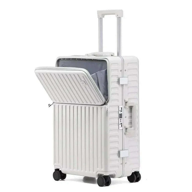 formsio-202426-spinner-carry-on-suitcase-bag-hand-luggage-check-in-aluminum-frame-laptop-pc-business-trolley-case-with-wheelkimlud-womens-fashion-34612578
