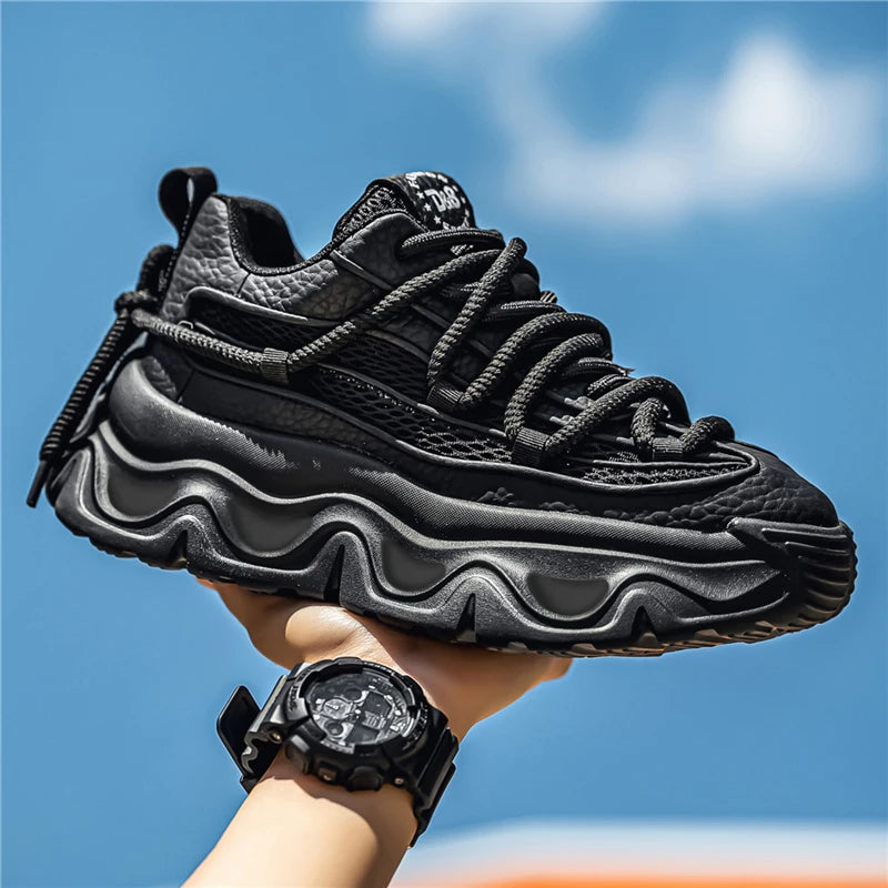 Winter Running Shoes for Men Chunky Sneakers Work Wear Man Athletic Mens Tennis Platform Footwear Trends 2026 Comfort Skateboard