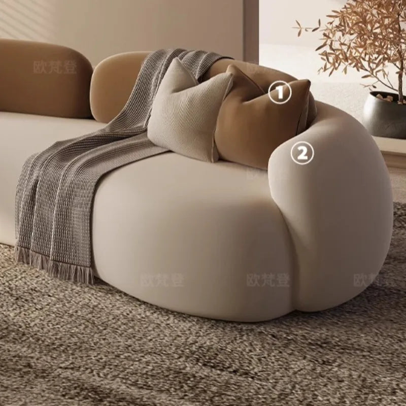 Nordic Luxury Living Room Sofas Lounge Classic Double Designer Sofa Cushion Adults Muebles Para El Hogar Furniture Accessories