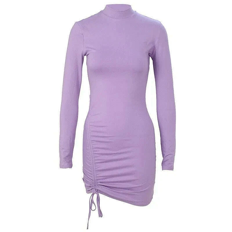 elegant-lace-up-dress-solid-pleated-slim-fit-party-bodycon-female-sexy-mini-dresses-purple-black-vestidoskimlud-womens-fashion-34617807