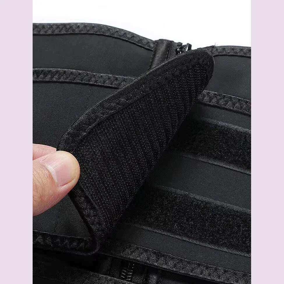 adjustable-waist-trainer-for-women-double-belts-neoprene-corset-with-zipper-workout-cincher-for-tummy-control-back-supportkimlud-womens-fashion-34620815