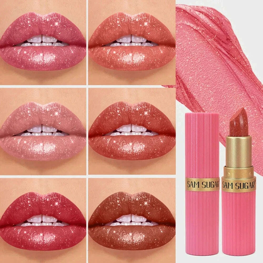 nude-pink-luxurious-metallic-glitter-lipstick-long-lasting-waterproof-non-fade-shimmery-pearl-sparkling-brown-lip-gloss-makeupkimlud-womens-fashion-34622764