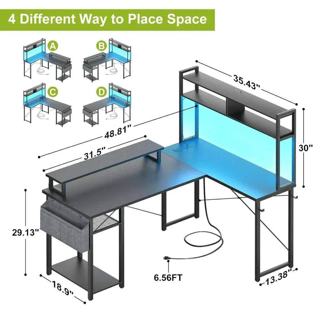 top-rated-small-l-shaped-desk-gaming-desk-with-power-outlets-48-reversible-l-shaped-led-computer-desk-with-monitor-stand-stokimludkimlud-35572160