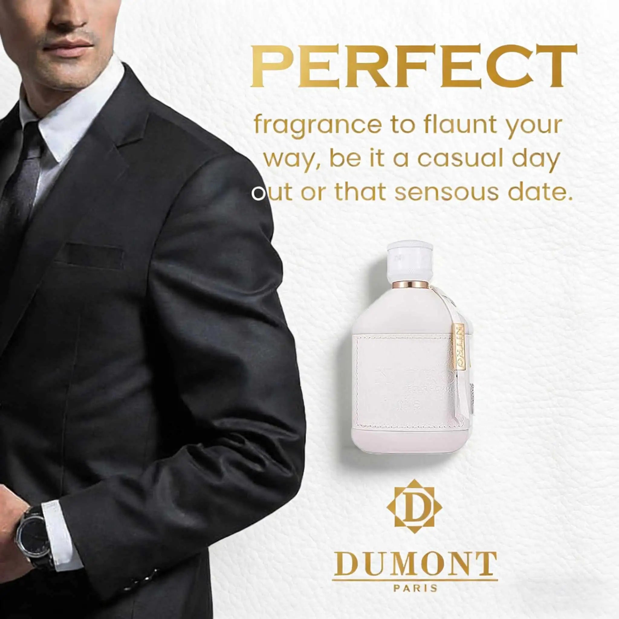 Woody Oriental Premium Cologne For Men — White | KIMLUD