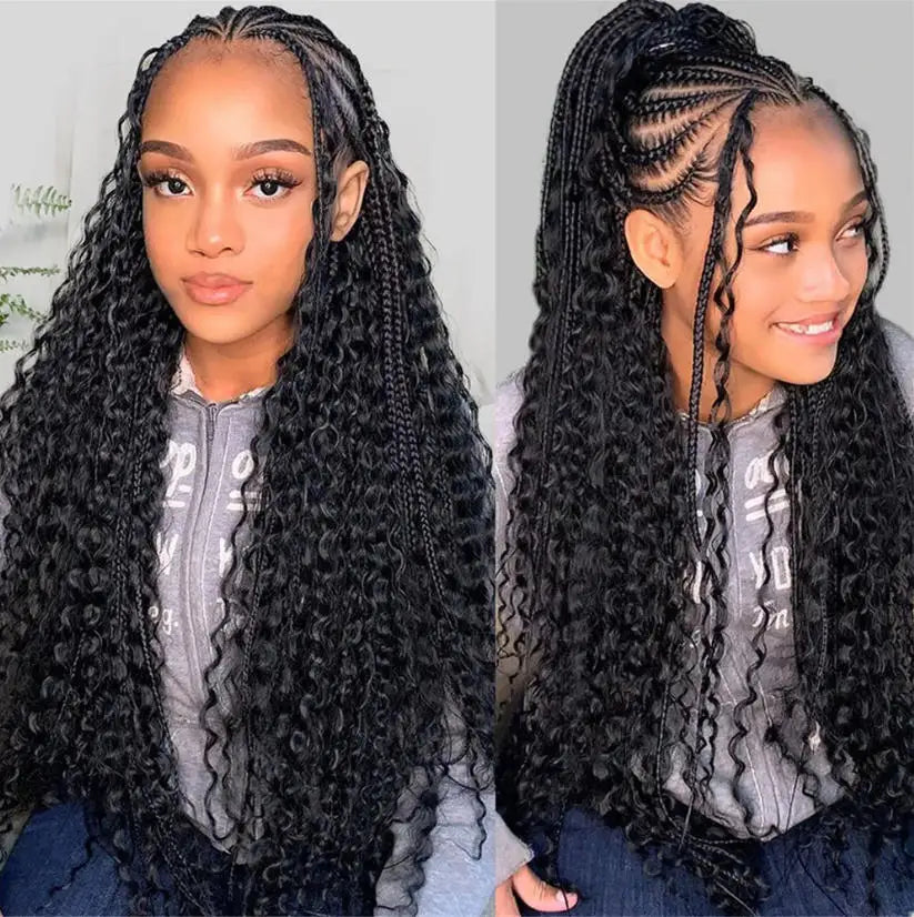 Braiding Hair – Deep Water Wave Bulk – Human Hair – 110g | KIMLUD