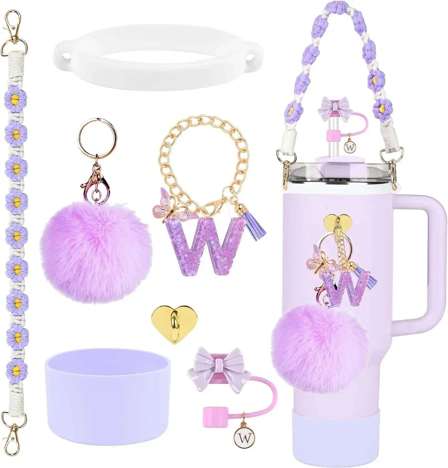 kimlud-7pcs-accessories-set-for-stanley-cup-purple-straw-topper-cup-boot-water-bottle-handle-strap-letter-charms-40oz-30oz-tumbler-kimlud-womens-clothes-34635493