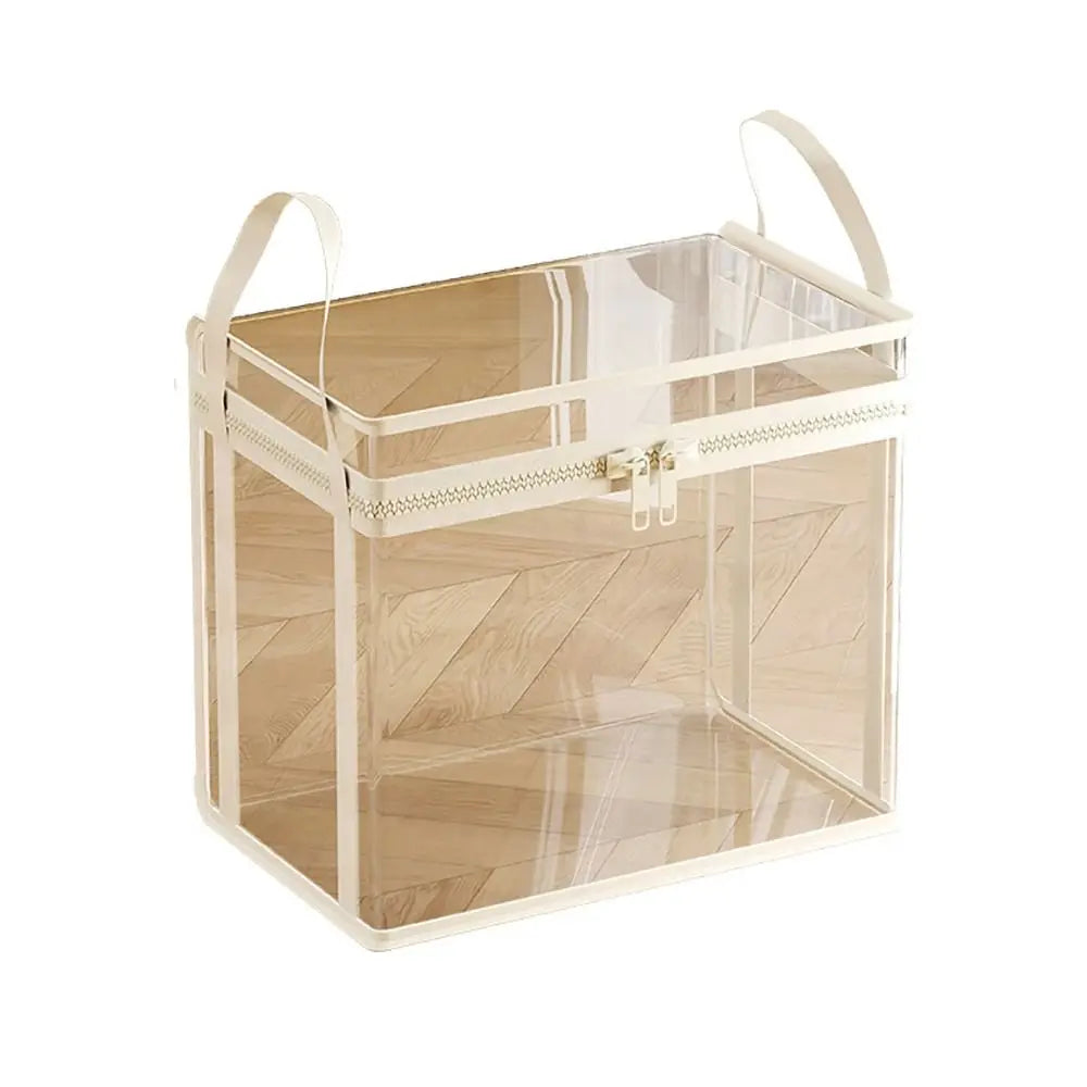 Clear Plastic Stackable Storage Box — Clear | KIMLUD