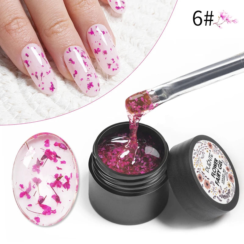 Reflective Glitter Gel Nail Polish Multidimensional Holographic Sparkle, UV-Curable Finish — Pink Lilac | KIMLUD