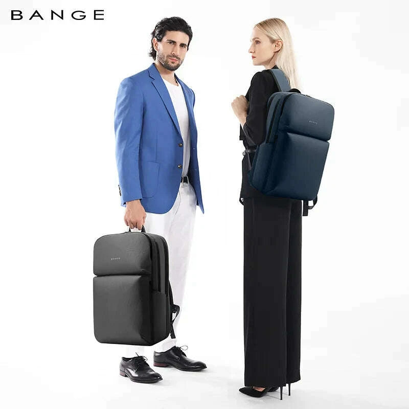 KIMLUD, BANGE Smart Waterproof Travel Backpack Business Flight Approved Carry on Backpack Large Capacity 16 inch Laptop Backpack for Men, KIMLUD Womens Clothes
