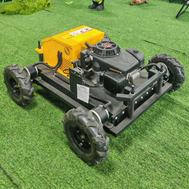 Remote Control Lawn Mower – Four-Wheel Drive – 550mm Width | KIMLUD