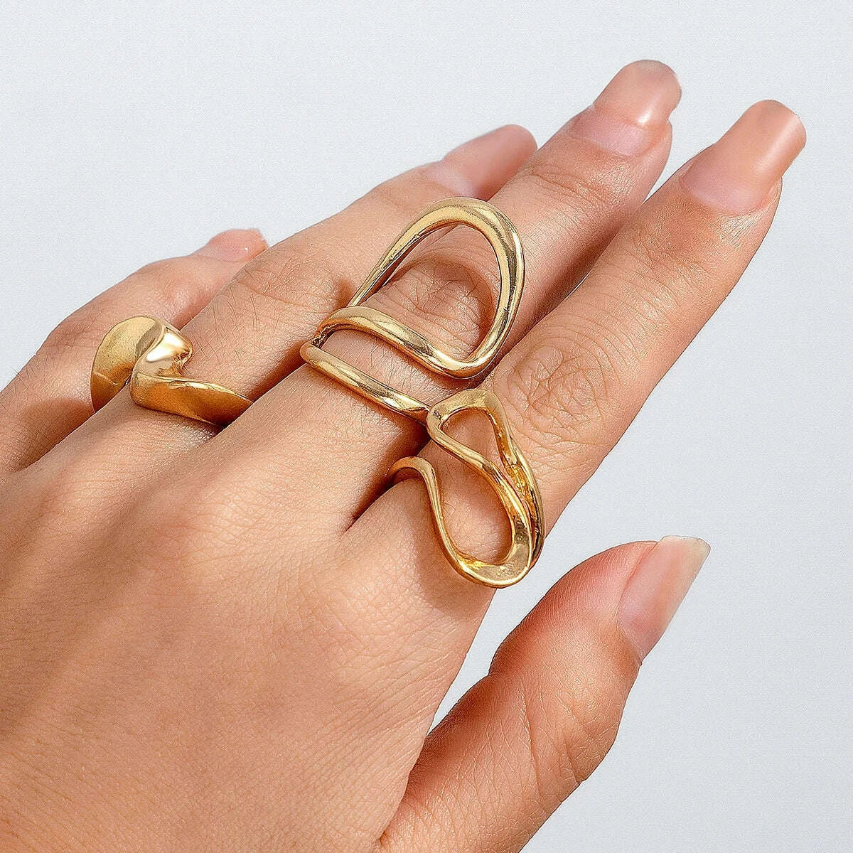 ingemark-3pcs-creative-irregular-twisted-metal-open-rings-for-women-vintage-geometric-adjustable-finger-ring-couple-accessories-kimlud-kimlud-33914517