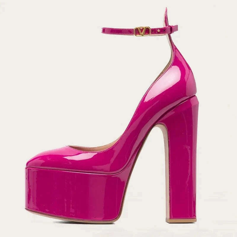 women-new-european-and-american-style-super-high-heels-patent-leather-round-toe-thick-sole-large-size-thick-heel-shoeskimlud-womens-fashion-34621941