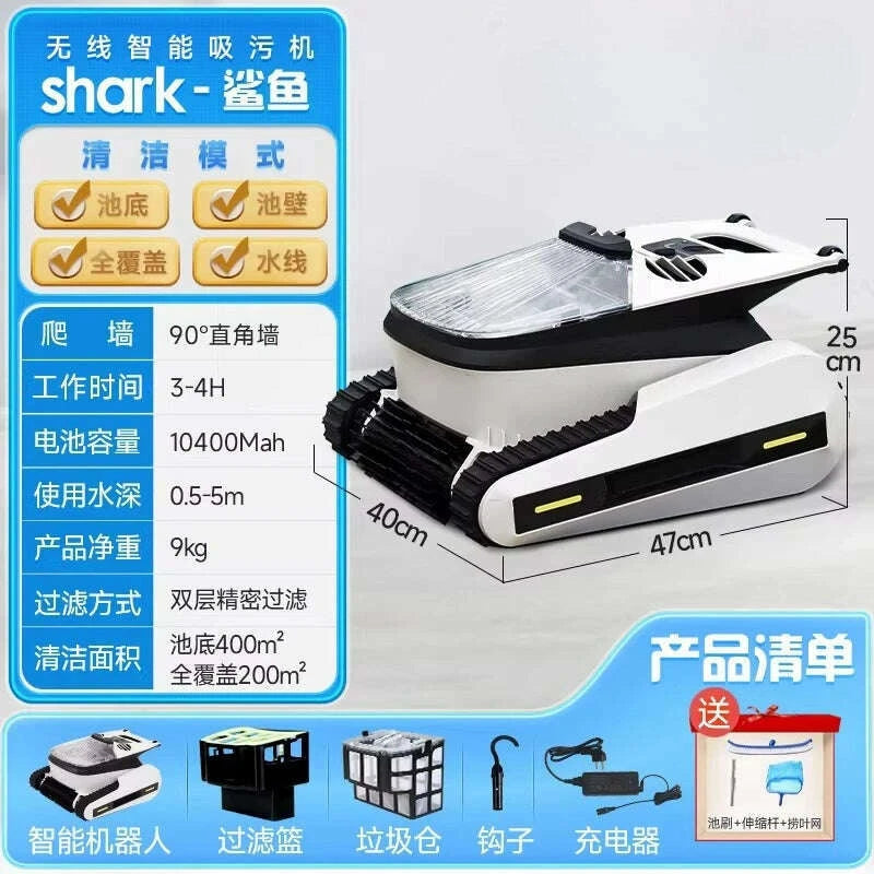 tqh-swimming-pool-automatic-sewage-suction-machine-wireless-intelligent-underwater-cleaning-villa-homestay-pool-underwaterkimlud-womens-fashion-34607268