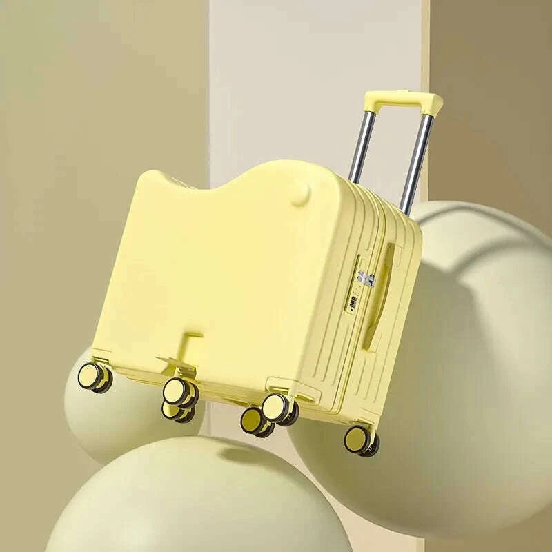 18-inch-new-suitcase-with-seat-for-children-small-luggage-lightweight-boardable-pc-suitcase-foldable-pedal-girls-and-boyskimlud-womens-fashion-34614608