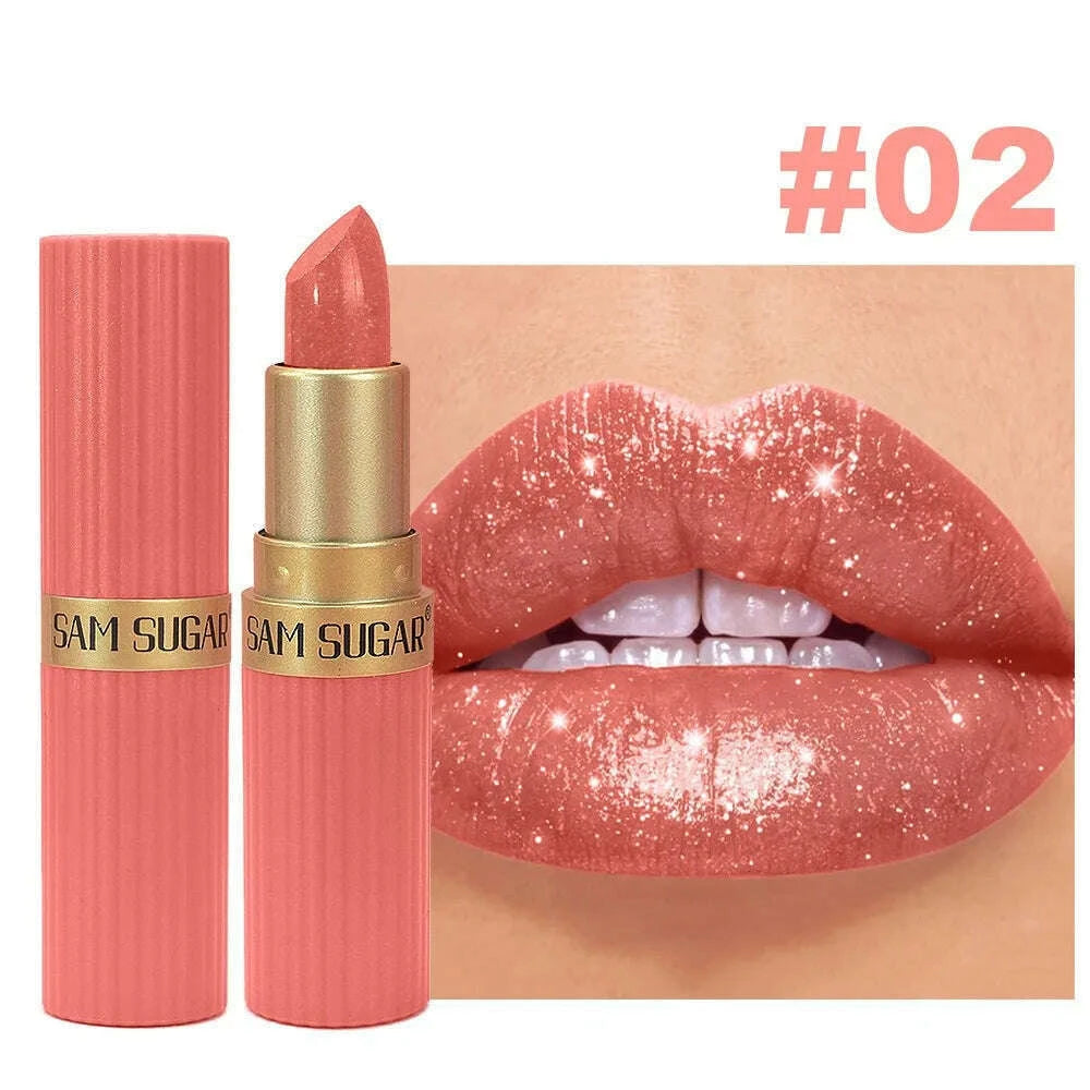 nude-pink-luxurious-metallic-glitter-lipstick-long-lasting-waterproof-non-fade-shimmery-pearl-sparkling-brown-lip-gloss-makeupkimlud-womens-fashion-34622773