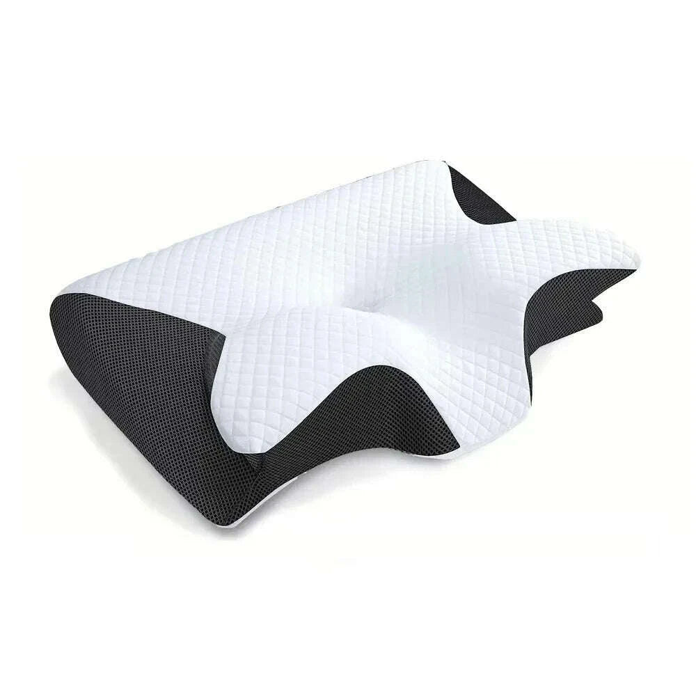 1pc-memory-foam-cervical-pillow-2-in-1-ergonomic-contour-orthopedic-pillow-for-neck-pain-contoured-support-pillowsneck-pillowkimlud-womens-fashion-34604347