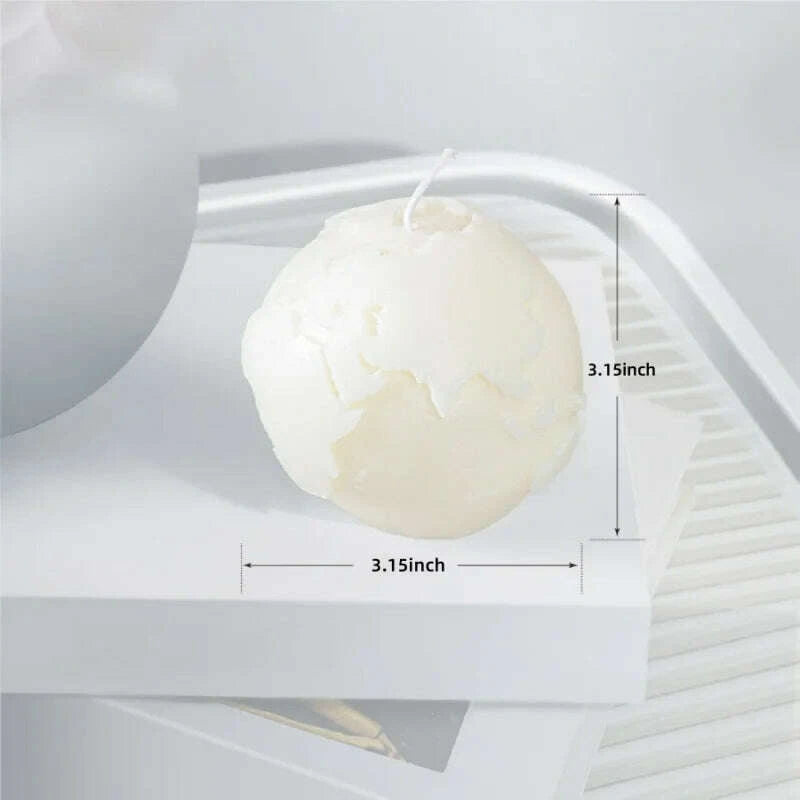 KIMLUD, Aromatherapy candles, large pillar ribbed decorative candles, soy wax, suitable for gifts, room shelves, home ribbed decoration, KIMLUD Womens Clothes