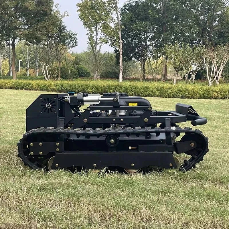 Remote-Control Lawn Mower High Torque Self-Propelled — Matte Black | KIMLUD