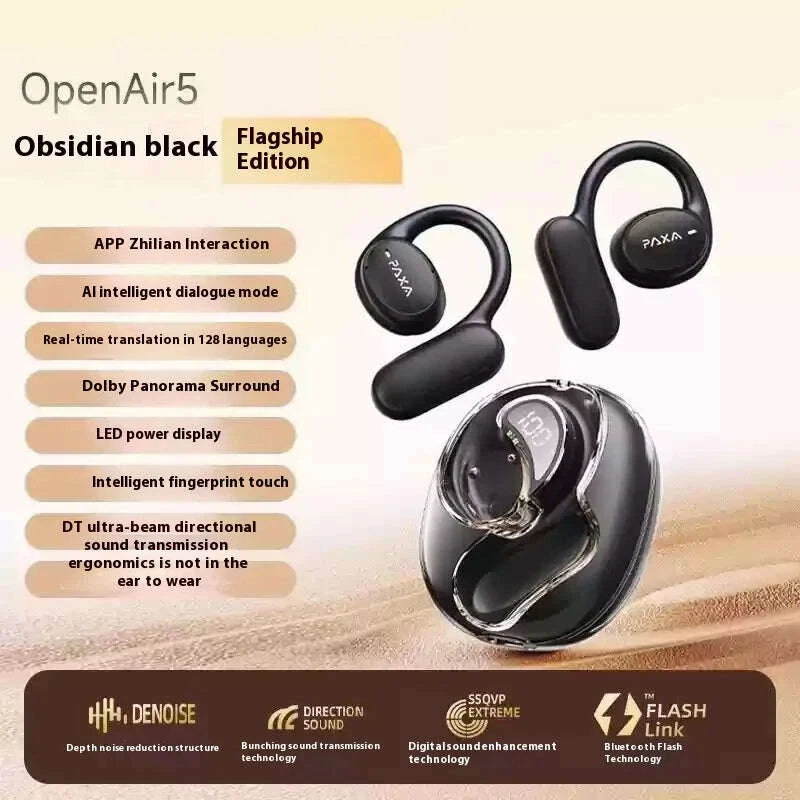paxa-openair5-ai-ai-intelligent-bluetooth-earphones-translation-128-languages-minutes-meeting-hanging-ear-type-headsets-customkimludkimlud-35565592
