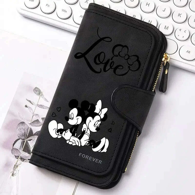 mickey-minnie-lady-long-zip-wallet-buckle-tote-bag-coin-purse-soft-pu-leather-multi-functional-card-holder-casual-dailykimludkimlud-35576075