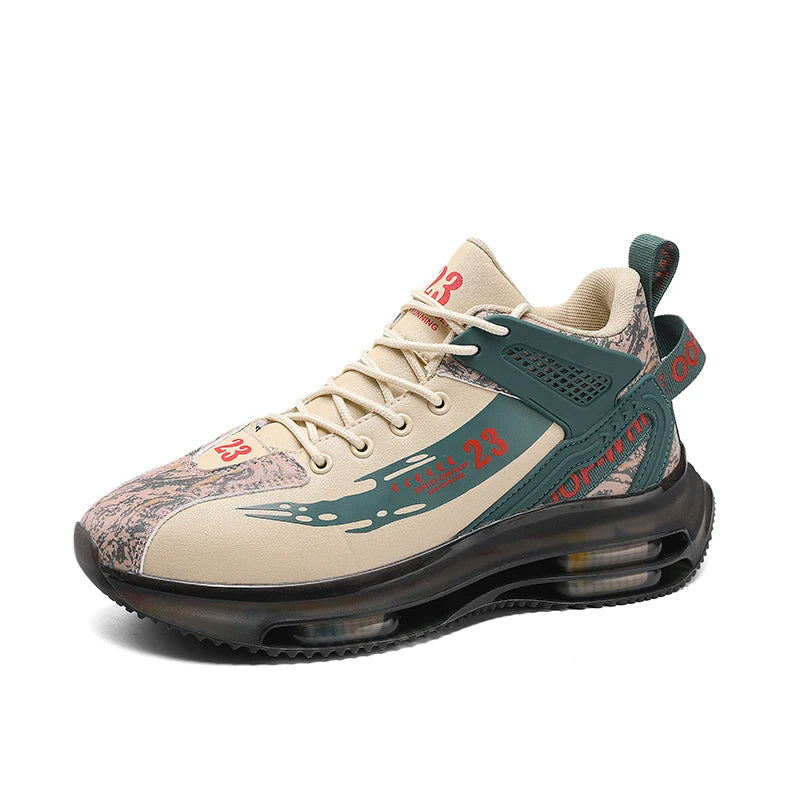Mesh Breathable Sneakers Cushioned EVA — White | KIMLUD