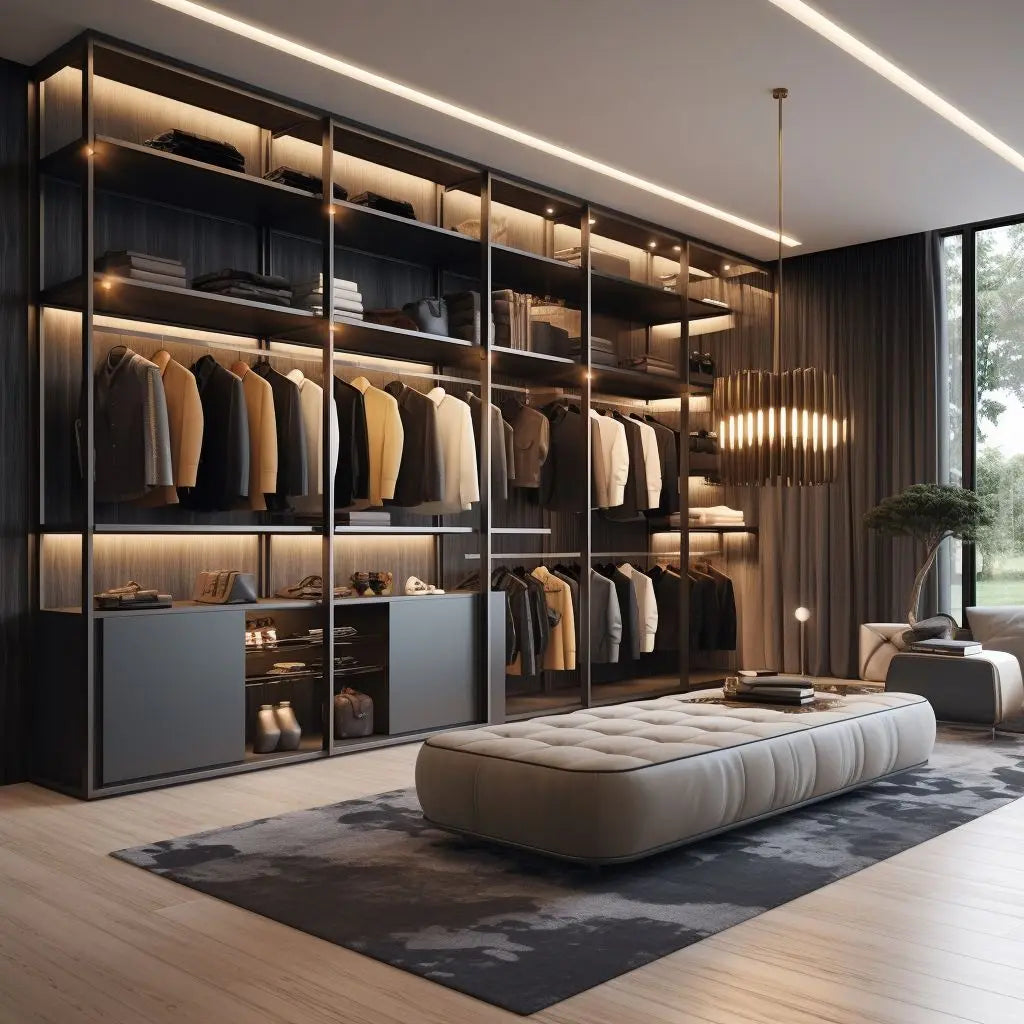Wardrobe Design Walk-in Closet Wardrobe Cabinet Clothes Organizer Bedroom Furniture Closets Para Habitacion Modern Italy