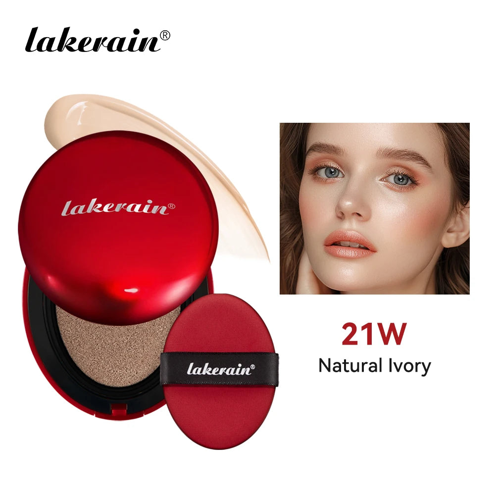 Cushion Foundation Sunscreen Full Coverage — Ivory | KIMLUD