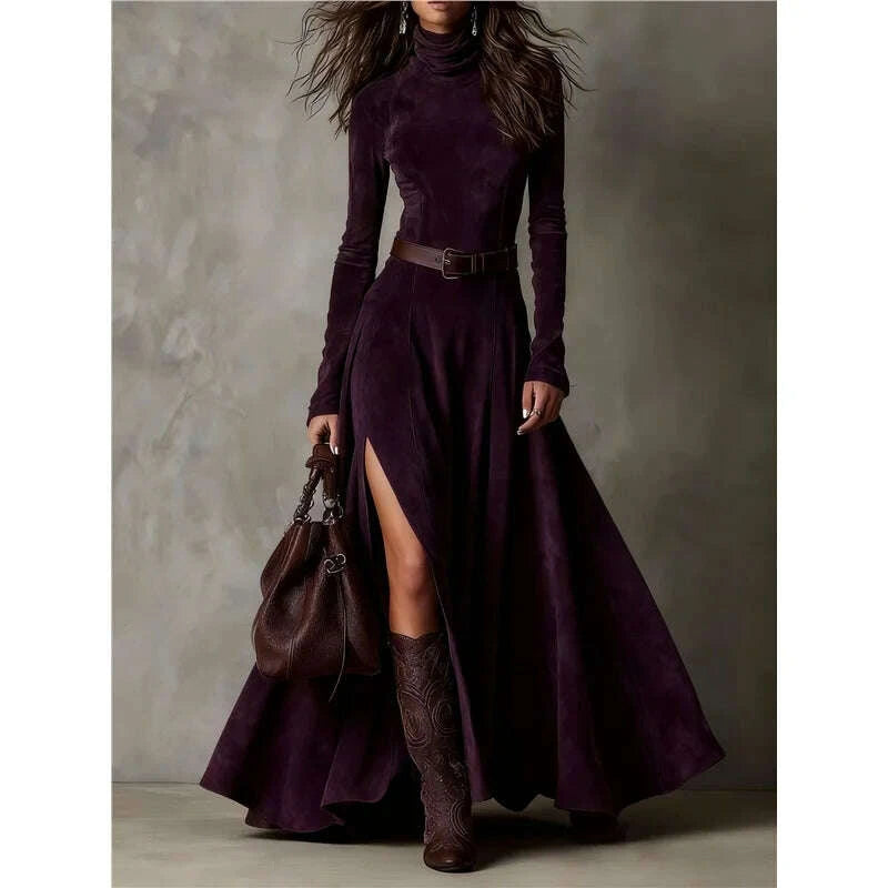 ele-long-dr-belt-faionable-high-waist-fi-tail-skirt-single-piece-winter-206-ci-walk-suitable-for-all-womenkimludkimlud-35558464