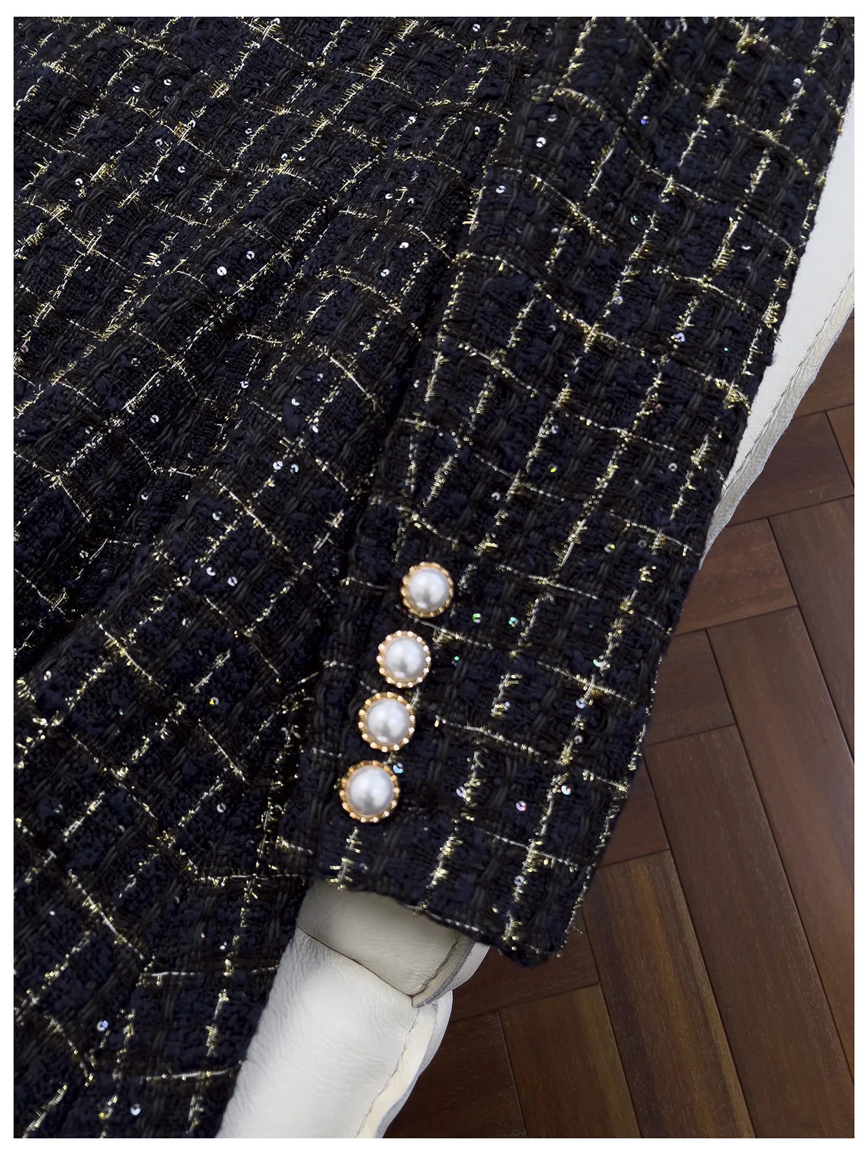 IEQJ Fashion Autumn Winter Evening Dress Women O-Neck Long Sleeves Single-breasted Zipper Cotton Tweed Umbrella Dresses New