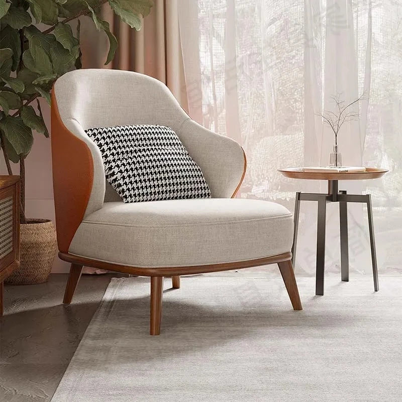 Aesthetic Nordic Chair Modern Design Relax Throne Garden Unique Chairs High Quality Comfortable Terrace Muebles Salon Furniture