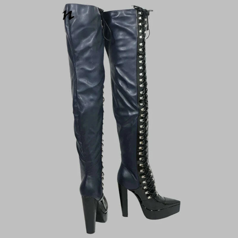 sorbern-navy-blue-long-boots-women-fetish-style-block-high-heel-pointed-toe-lace-up-d-hooks-mid-thigh-high-boots-female-shoeskimlud-womens-fashion-34601781