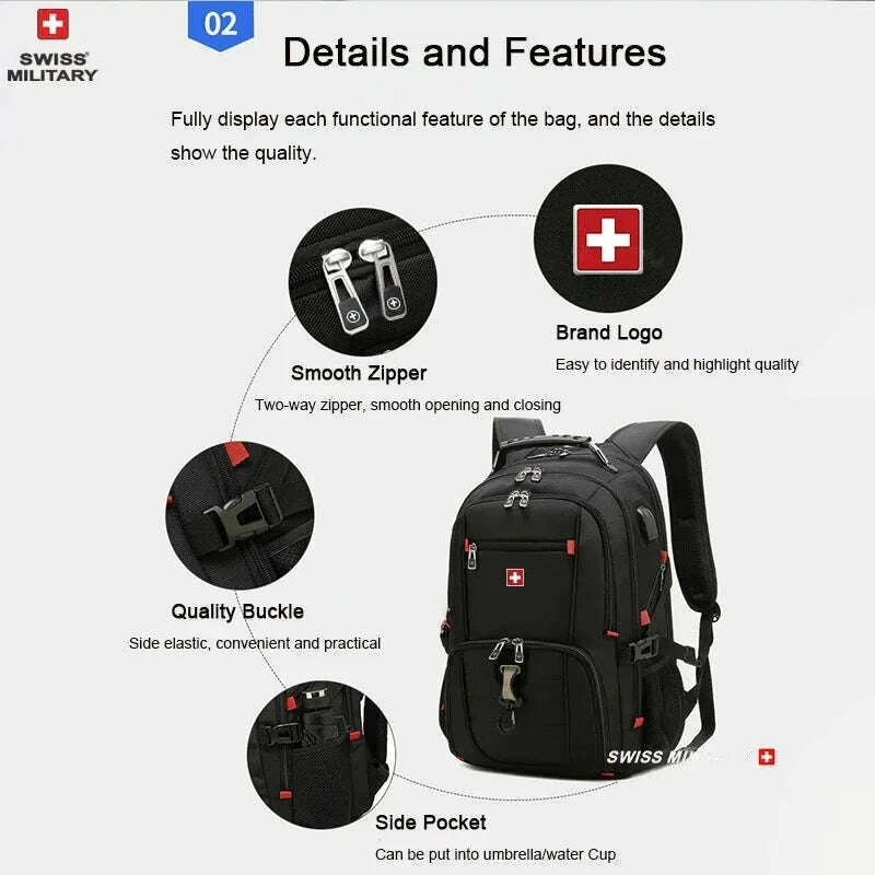 swiss-military-fashion-travel-multifunction-large-capacity-male-bag-usb-charging-waterproof-23-inch-laptop-backpack-men-mochilakimlud-womens-fashion-34614194
