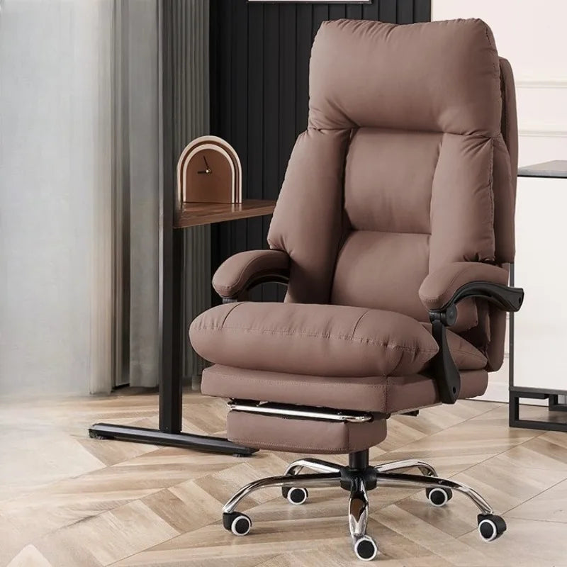 Executive Chair – Ergonomic Reclining – Minimalist Backrest – Metal | KIMLUD