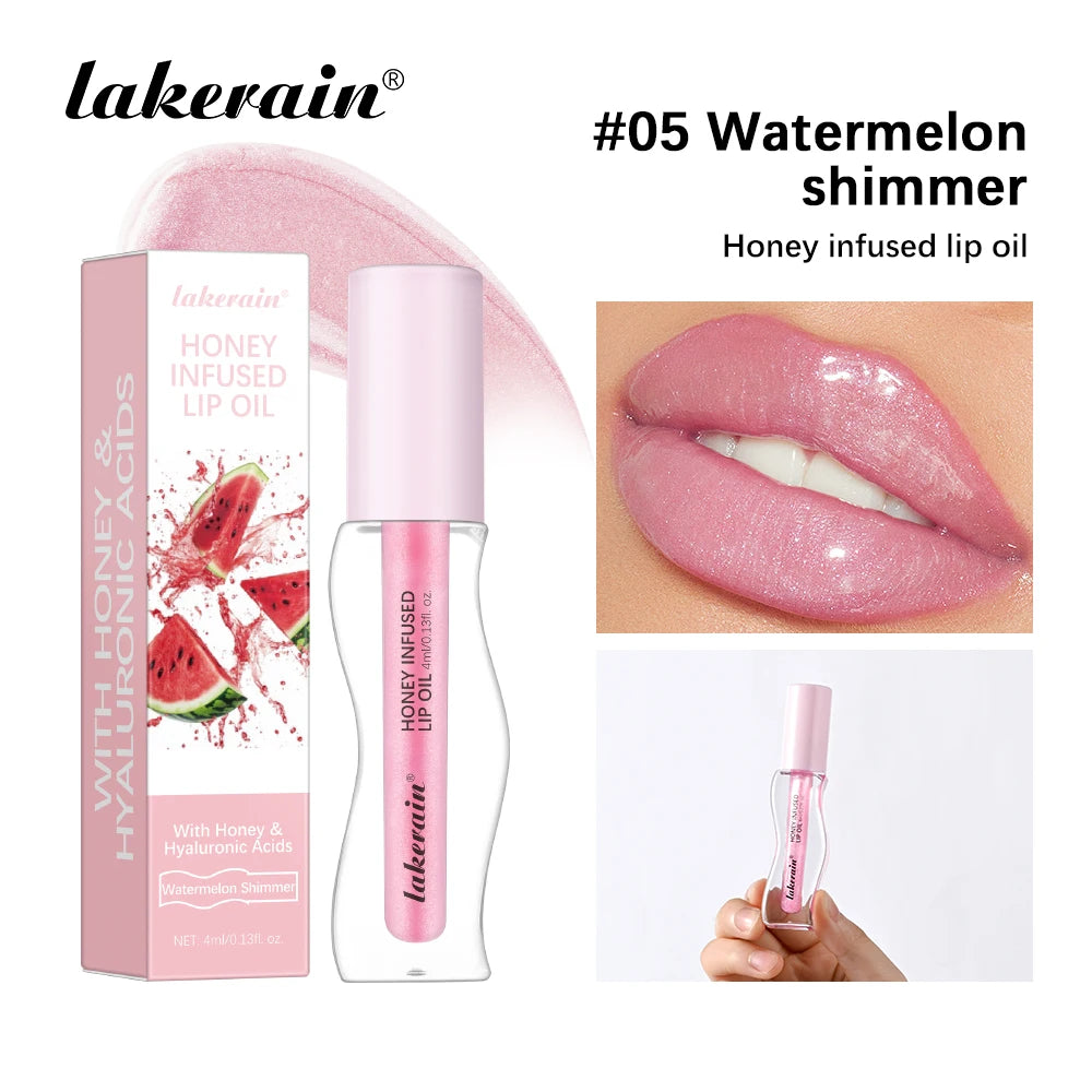 Sculpted Crystal Lip Oil Strawberry Tint — Strawberry Pink | KIMLUD