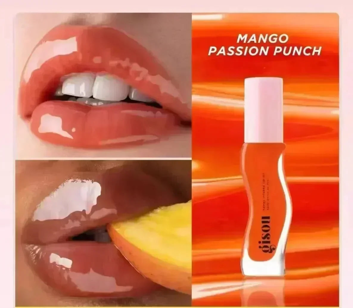 Gisou Moisturizing Watermelon Lip Balm Lip Oil Gloss Care Of The Lips Benetitnt For Lips Plumping Exfoliating Plumping Gloss Oil