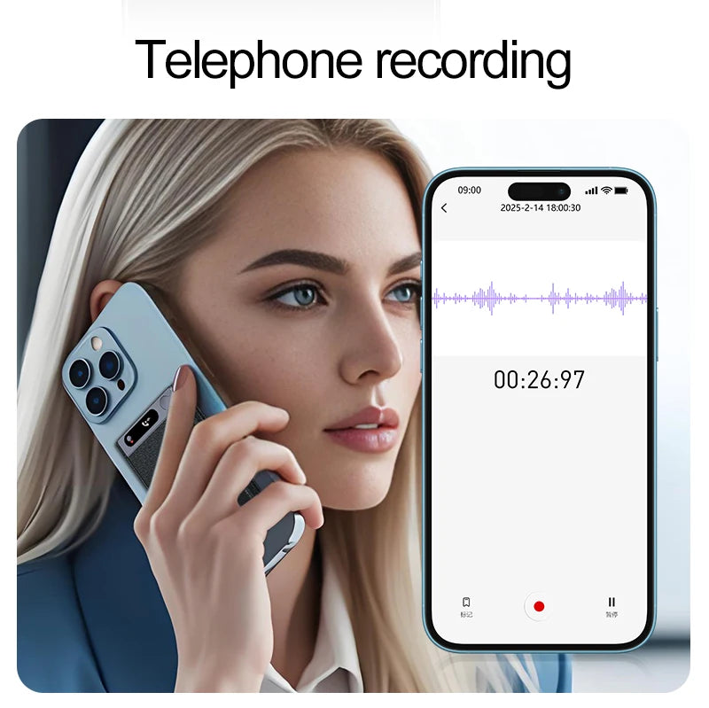 KIMLUD, Smart AI Recording Device with WiFi Quick Charge Large Memory Noise Reduction Function Portable Voice Activated Dictaphone, KIMLUD Womens Clothes