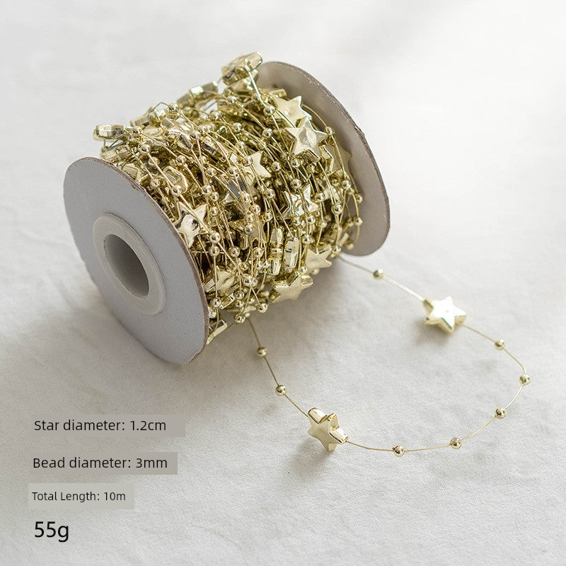 Christmas Tree Led Pendant Gilding Ribbon Christmas